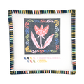 Matilda Flower 4x4" Needlepoint Canvas
