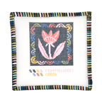 Matilda Flower 4x4" Needlepoint Canvas