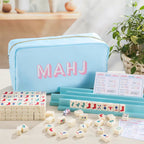 Let's Go Girls - Mini Travel Mahjong Tile Set with Racks & Case
