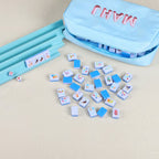 Pets & Paws - Mini Travel Mahjong Tile Set with Racks & Case