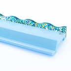 MAHJONG RACK PUSHER ADD ON-MAGNETIC | Premium Acrylic Set(4): Confetti-Wavy-Multi-Color