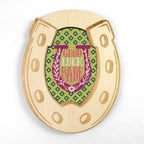 Good Luck Babe 4.25" x 7.25" Oval Needlepoint Canvas