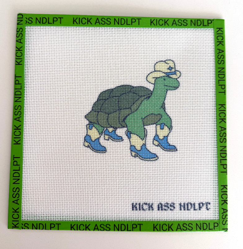 Tatum the Turtle Canvas