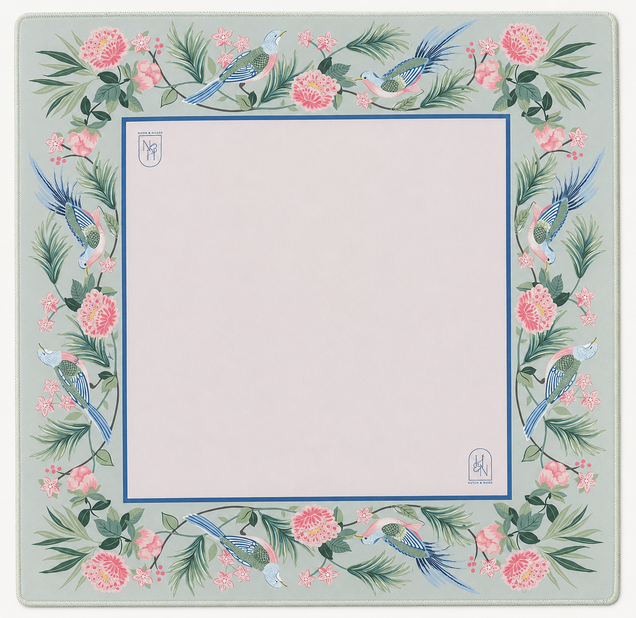 Mahjong Mat - Songbird Bloom