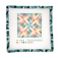 Star Quilt Block 4x4" Needlepoint Canvas