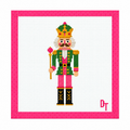 Nutcracker King Needlepoint Canvas: Canvas Only