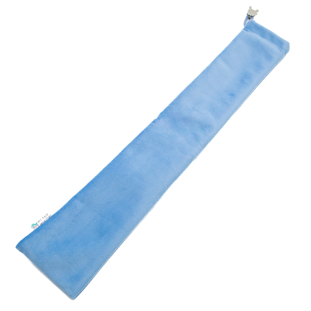 Velvet Mahjong Pusher Bag  |  Fits up to 16 Extra Pushers: Seafoam Green