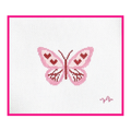 Hearts Butterfly Needlepoint Canvas: 13