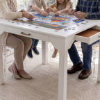 Designer Mahjong Game Table with Storage Drawer