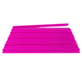 MAHJONG RACKS | Premium Acrylic | 4 Racks + 4 Pushers: Solid Magenta
