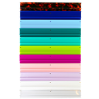 MAHJONG RACKS | Premium Acrylic | 4 Racks + 4 Pushers: Solid White