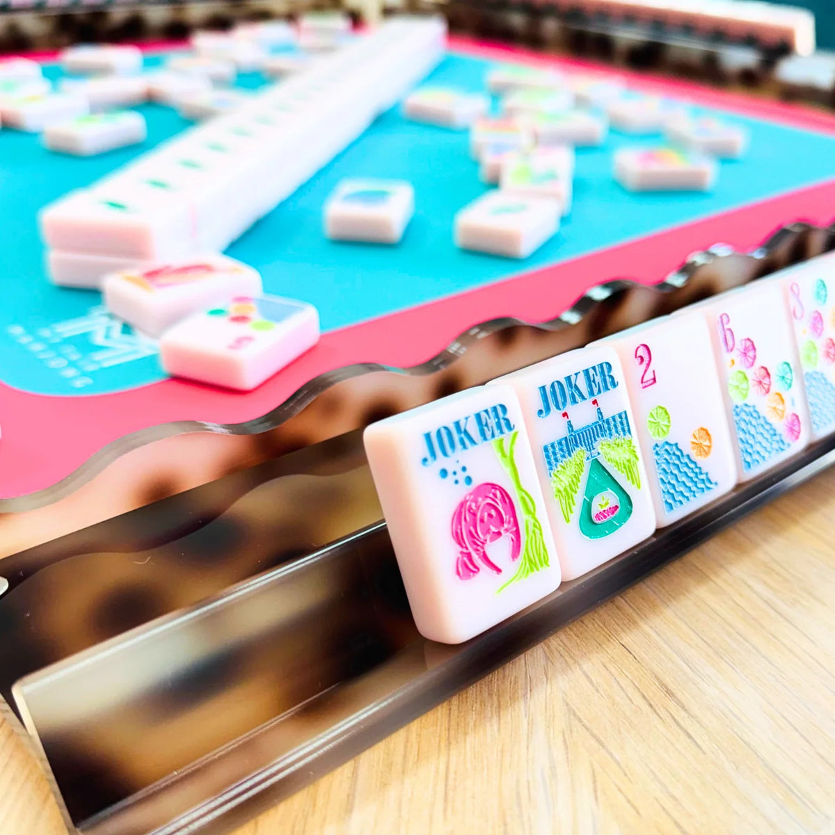 Appaloosa - My Fair Mahjong - MAHJONG RACK PUSHER ADD-ON - MAGNETIC | Premium Acrylic