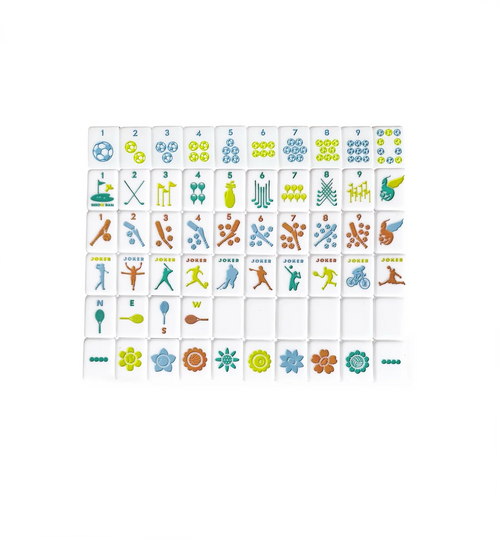 Game On - Little Mahj Kids Mahjong Set - Peace Love Mahjong