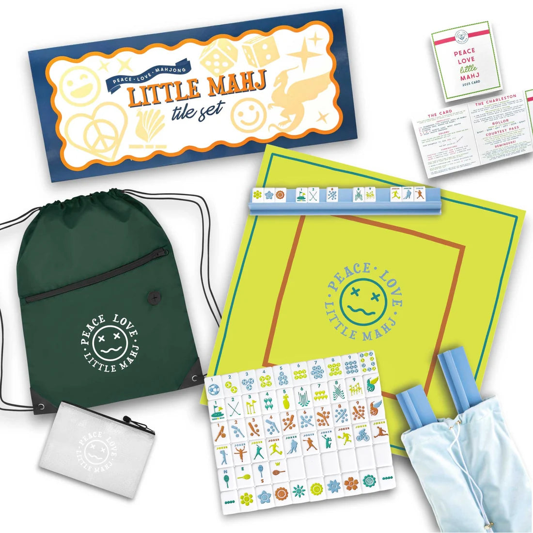 Game On - Little Mahj Kids Mahjong Set - Peace Love Mahjong