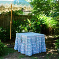 The Gilded Grasshopper Game Table Mahjong Luxury Tablecloth - Sadie