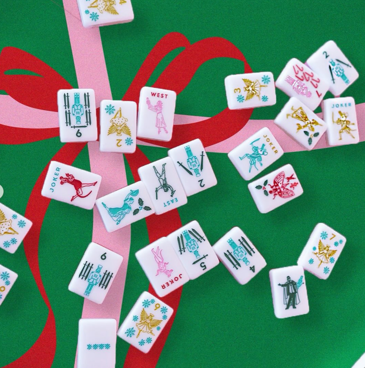 RARE - Christmas Nutcracker Tile Set - Oh My Mahjong - RETIRED