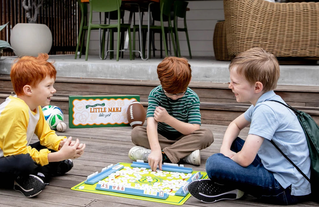 Game On - Little Mahj Kids Mahjong Set - Peace Love Mahjong