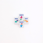 MINI TRAVEL MAHJONG  |  Mini Anywhere Series  |  White
