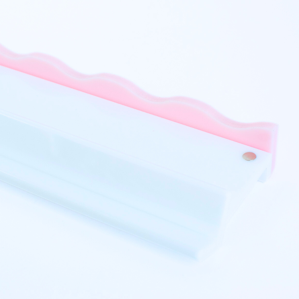 MAHJONG RACK PUSHER ADD ON-MAGNETIC | Premium Acrylic Set(4): Confetti-Wavy-Multi-Color
