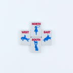 THE TEXAS SERIES  |  Mahjong with Lone Star Flair  |  Mesquite White Tile
