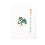 Green Horse 1.75" Round Mini Needlepoint Canvas