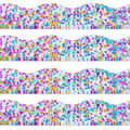 MAHJONG RACK PUSHER ADD ON-MAGNETIC | Premium Acrylic Set(4): Confetti-Wavy-Purple