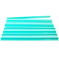 MAHJONG RACKS | Premium Acrylic | 4 Racks + 4 Pushers: Solid Macaron Green