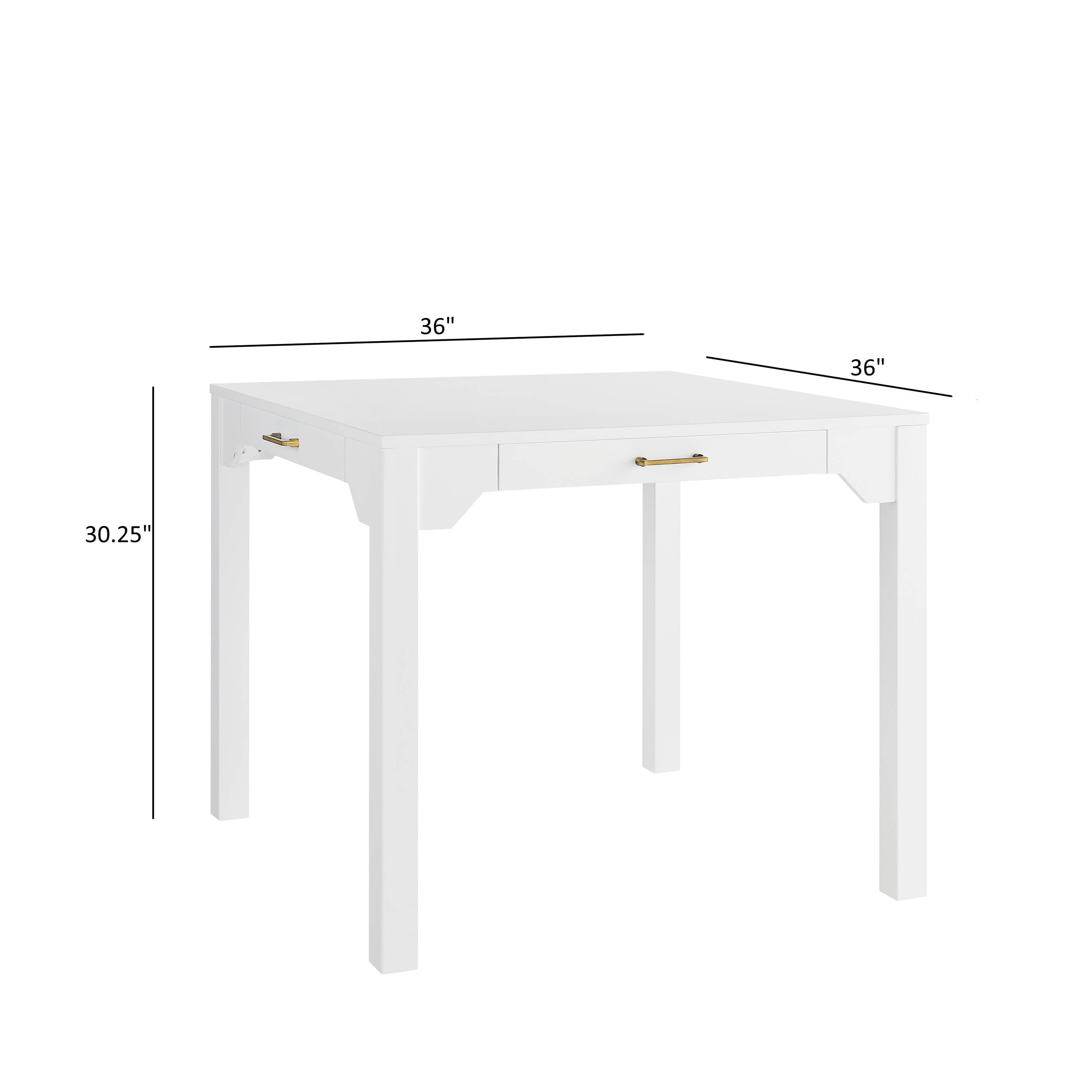Designer Mahjong Game Table with Storage Drawer