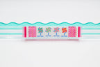 Crystal Prism Pink Tile Set | Mahjong with Bold Angles and Vibrant Vibes | 1.25" x 0.9" x 0.7"