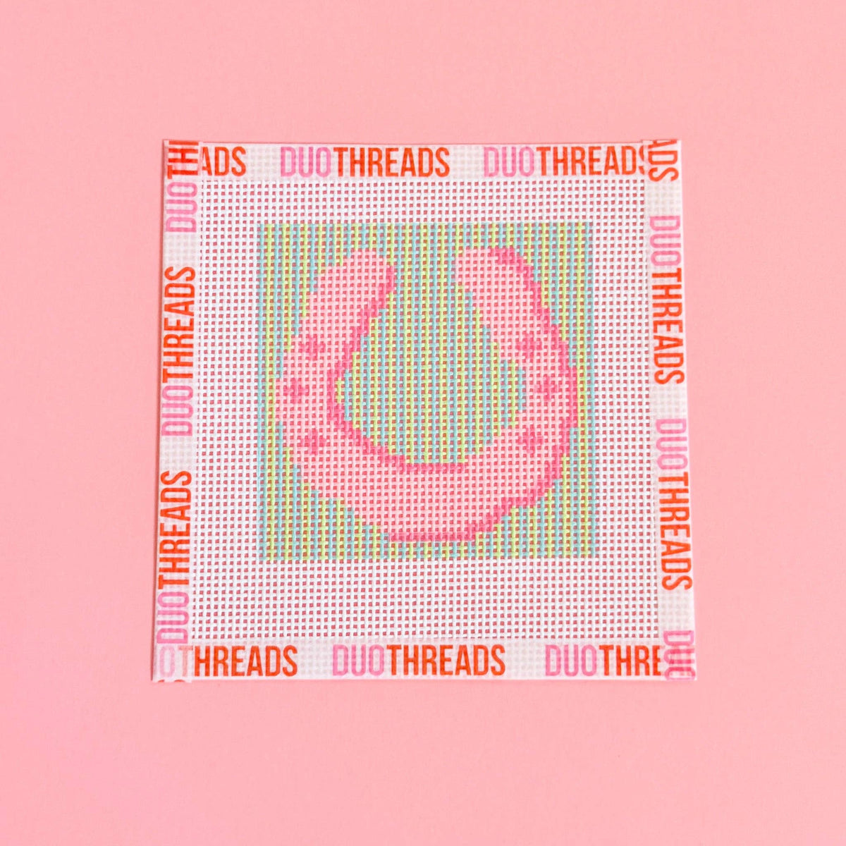 Lucky Girl — Horseshoe Needlepoint Canvas