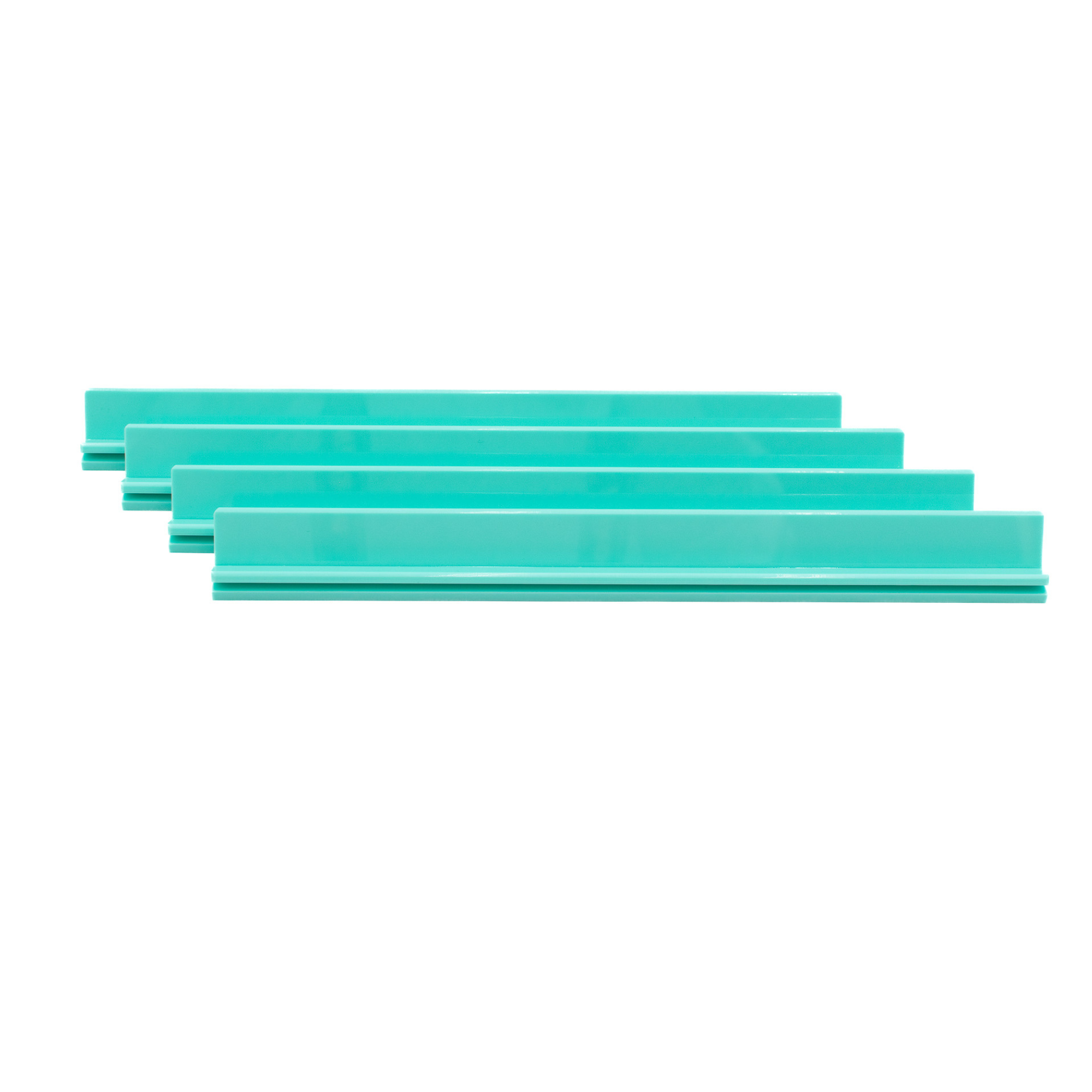 MINI Travel Mahjong Racks | Premium Acrylic | 10.31": Teal