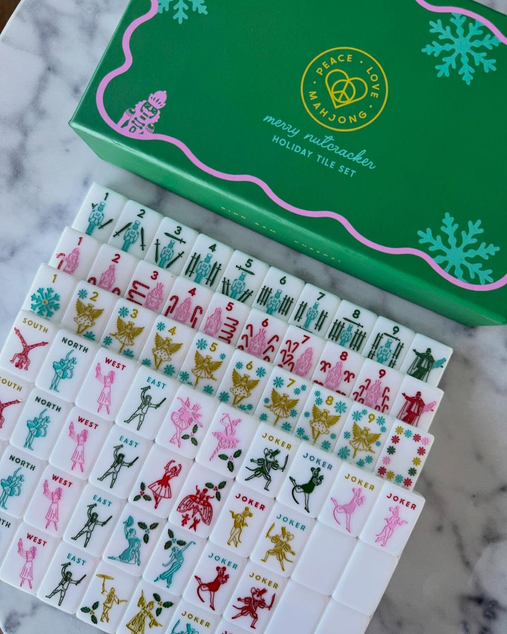 RARE - Christmas Nutcracker Tile Set - Oh My Mahjong - RETIRED