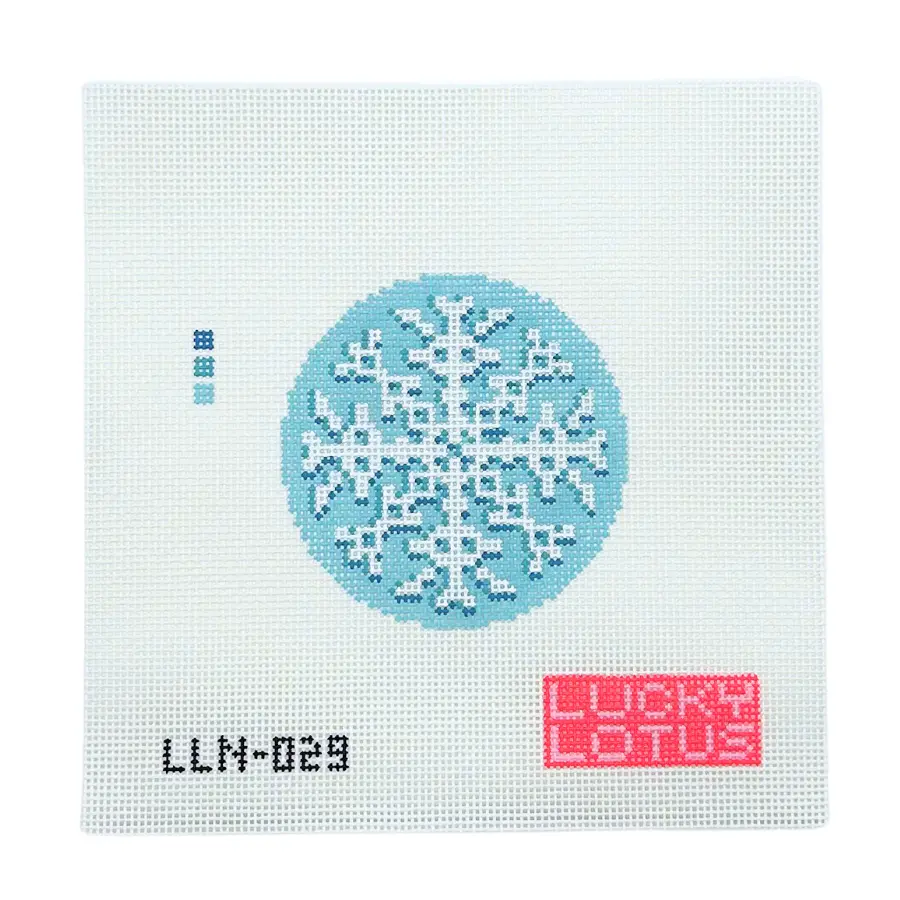 Snowflake Needlepoint Canvas