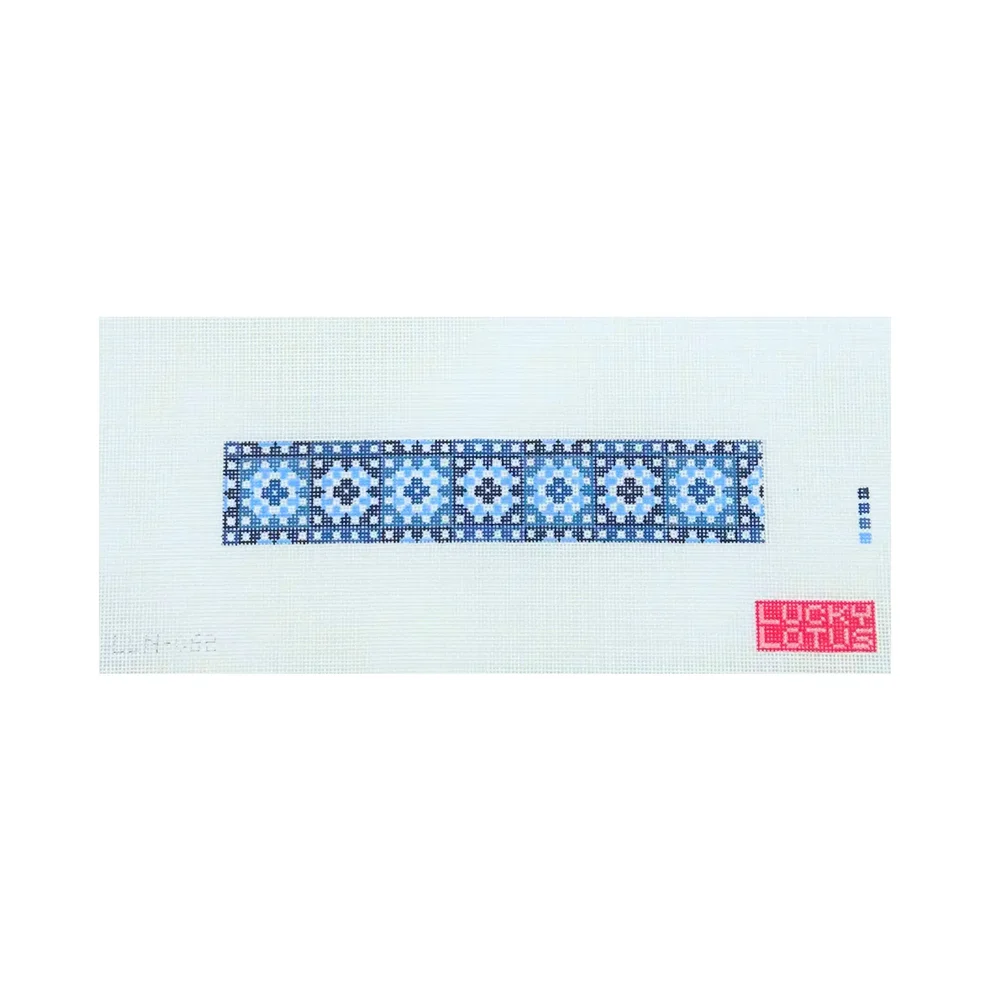 Granny Squares - Blue - Needlepoint Canvas