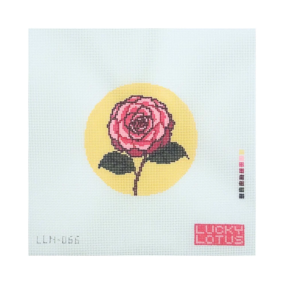 Camellia | Flowers of America Needlepoint Canvas