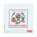 THESE ARE A FEW OF MY FAVORITE THINGS - Gardening Needlepoint Canvas