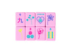 OG Pretty in Pink Mahj Tiles + Tile Pouch - Peace Love Mahjong